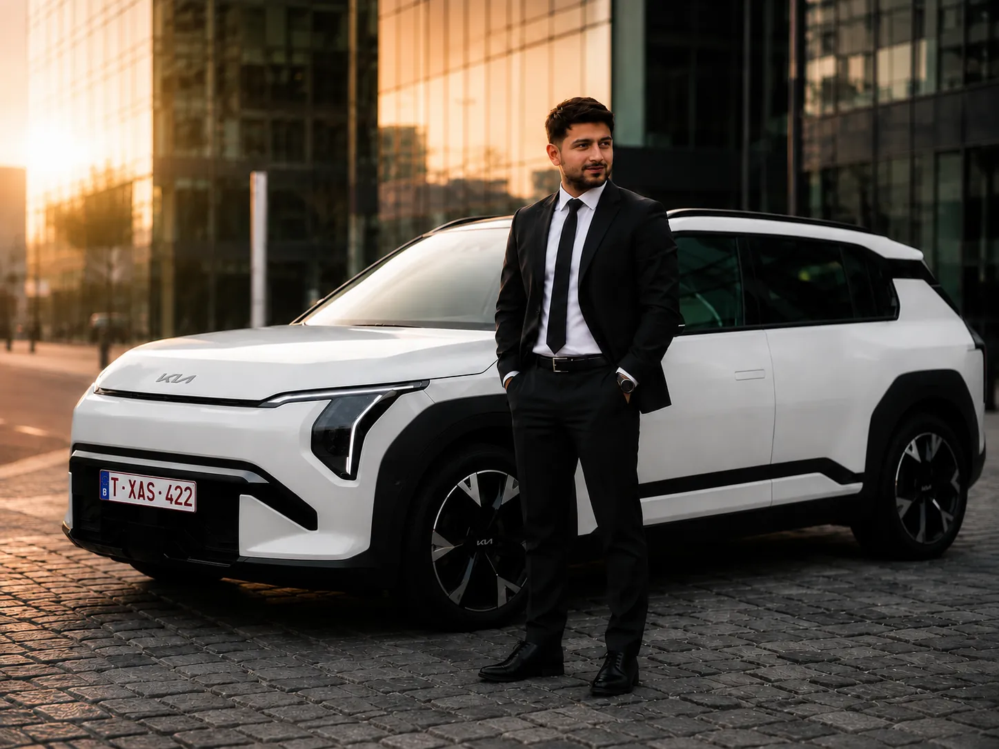 Hamid, professionele taxichauffeur in Bornem